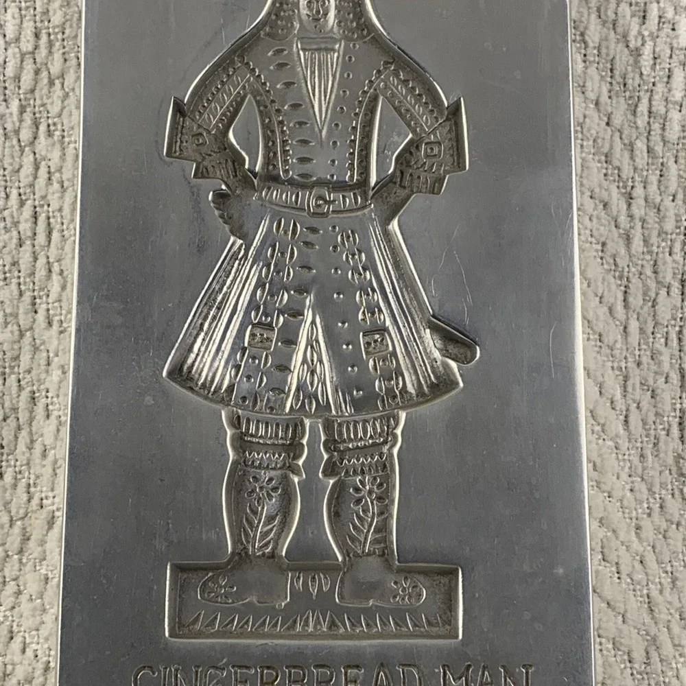 Vintage Gingerbread Man Cookie Mold Reproduction‎ Williamsburg VA CW 24-20